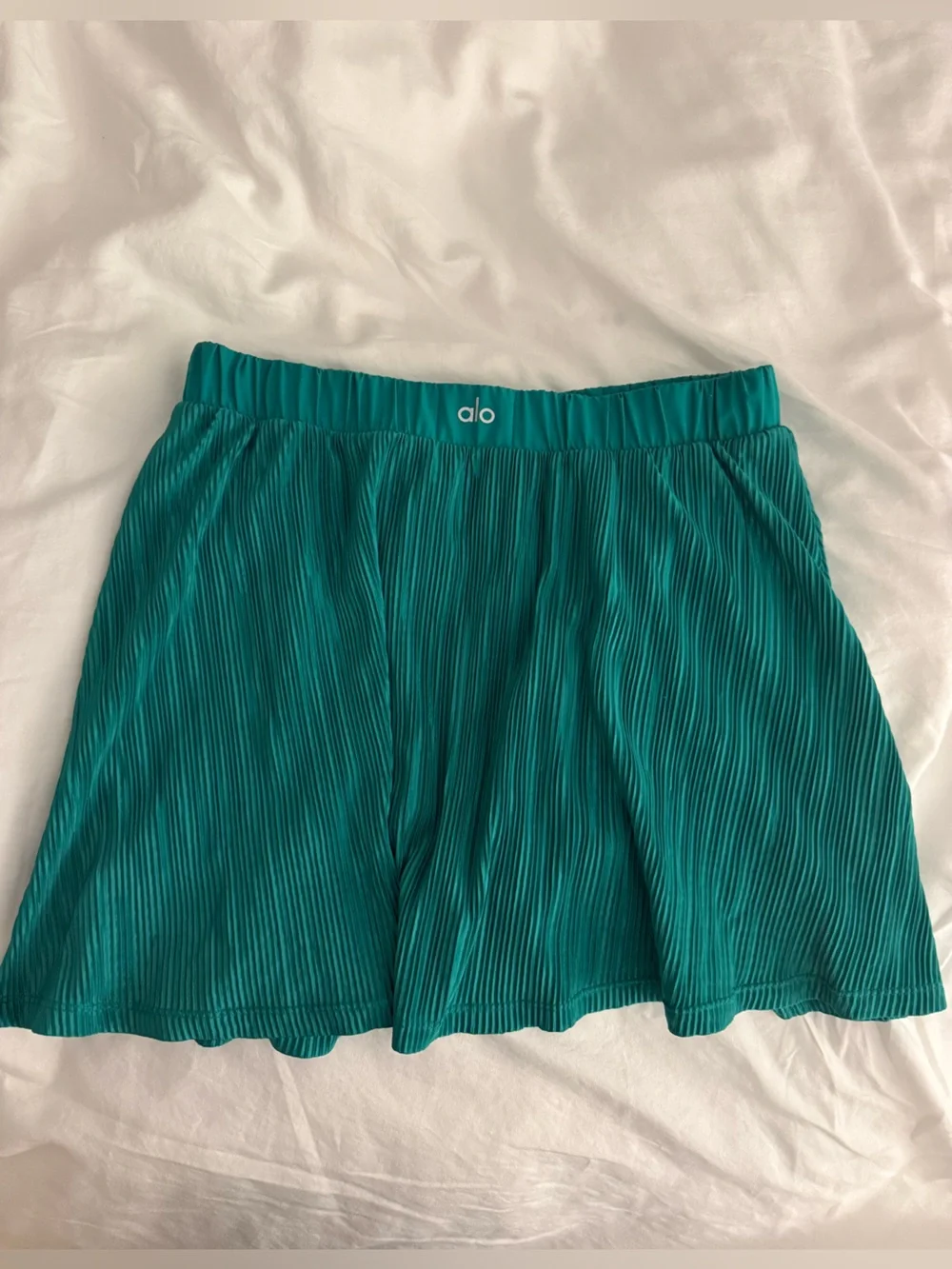 Alo Micro Plisse Mini Athletic Tennis Skirt